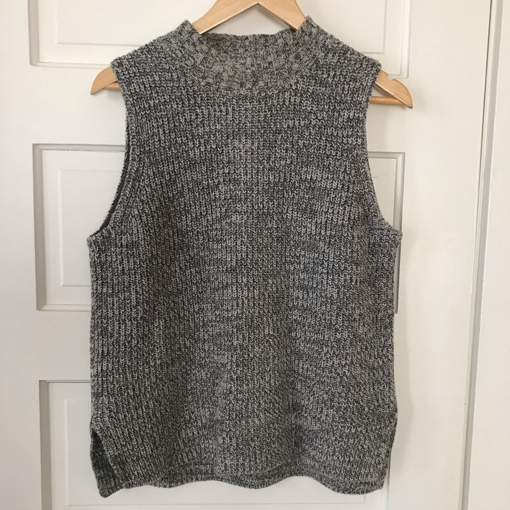 J crew factory sleeveless sweater